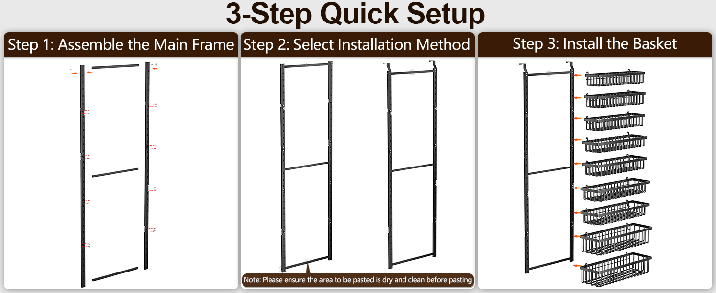 Over The Door Pantry Organizer
