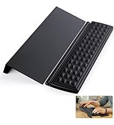 Computer Keyboard Stand,Laokiiy Acrylic Tilted Keyboard Holder Black for Easy Ergonomic Typing&amp;Wo...