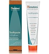 Himalaya Botanique Neem &amp; Pomegranate Toothpaste, Original Formula for Brighter Teeth and Fresh B...