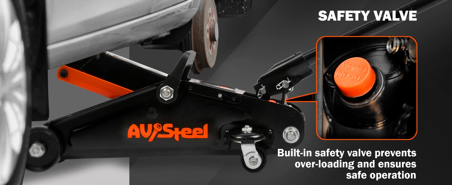 floor jack with storage case