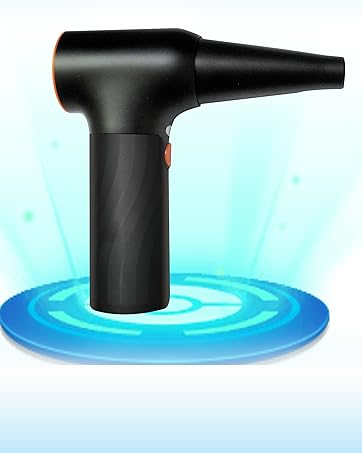 130000RPM High-Power PC Cleaner, 3 Speeds, Rechargeable Mini Blower