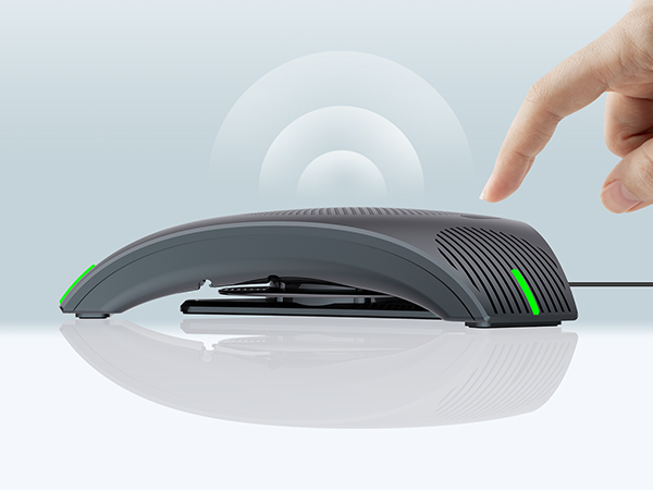 conference speaker and microphone