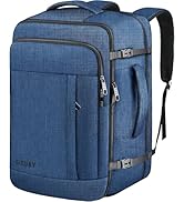 Carry On Backpack, Extra Large 50L Travel Backpack for Men &amp; Women, Expandable Backpack For Airpl...