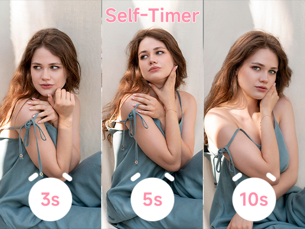 self timer 3s/5s/10s