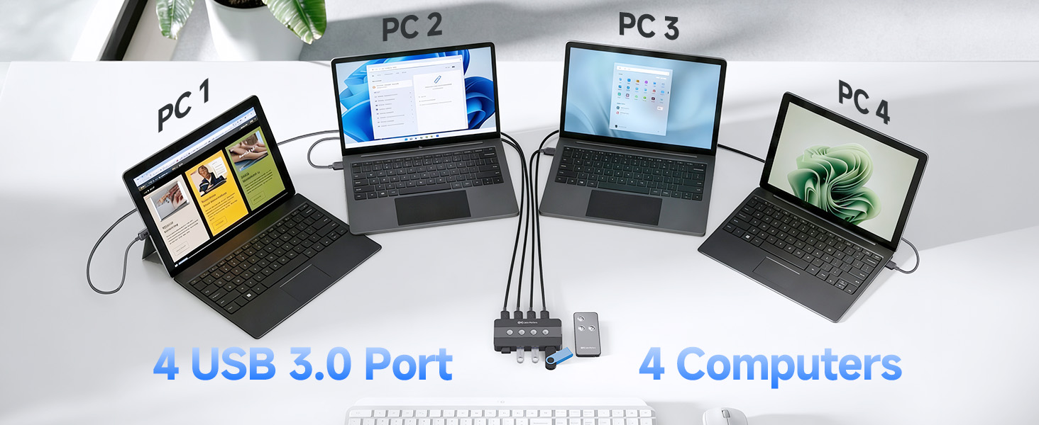 Switch for 4 Computers