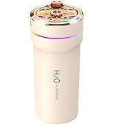 Starry Sky Humidifier Portable Small Car Diffuser with Starry Sky Laser Lights 300mL USB Powered ...
