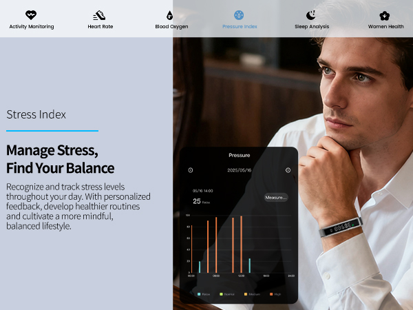 health sleep tracker bracelet