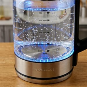 Fast Boil Electric Pot with Easy-Fill Lid, Auto Shut-Off &amp;amp; Boil Dry Protection
