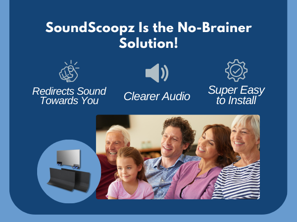 Soundscoops helps tv give clearer audio