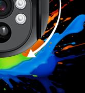 OOSSXX (2-Way Audio &amp; Auto Tracking) 2.5K Dual Lens PTZ Camera with Dual Lens, Wireless Security ...