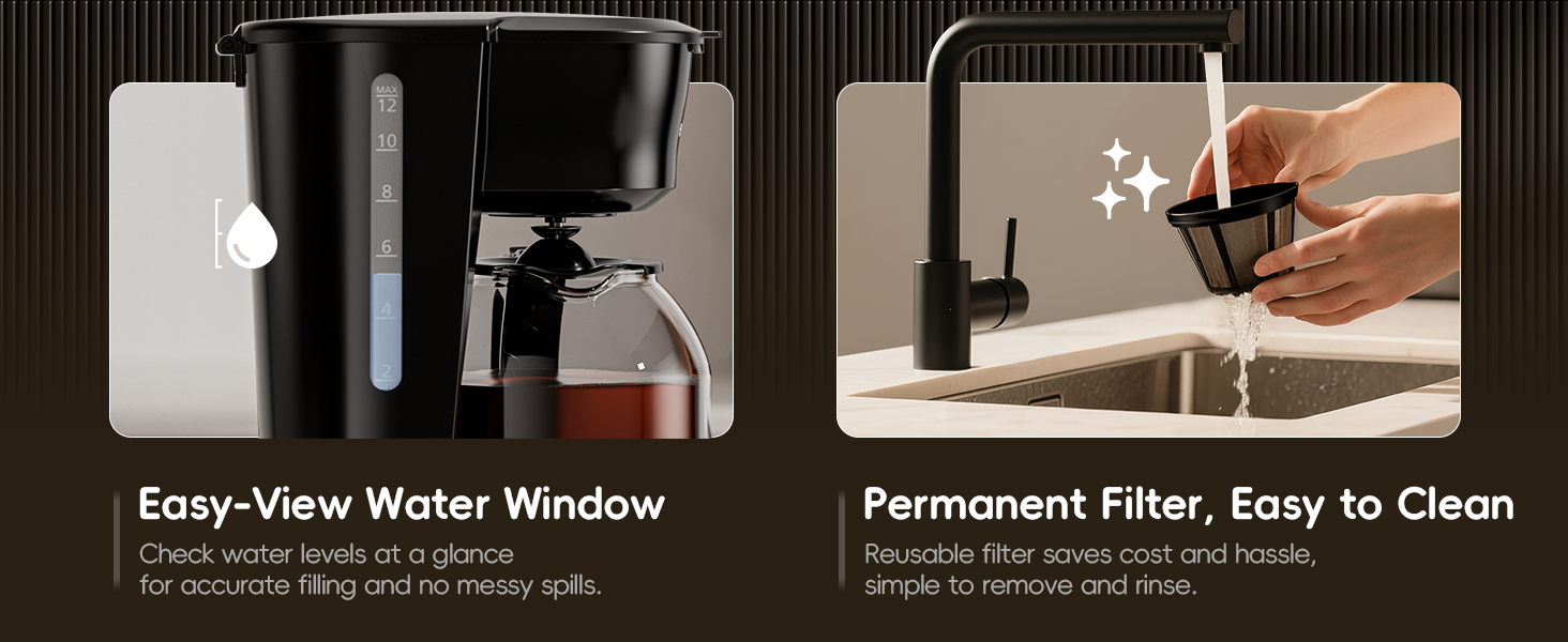 coffee maker with timer