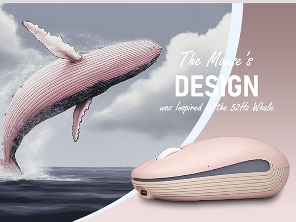 pink wireless mouse
