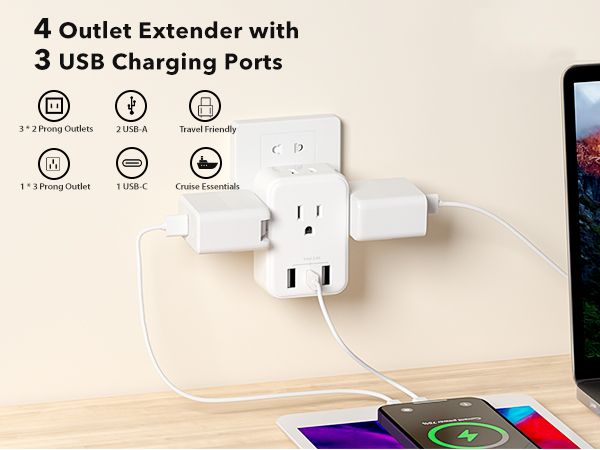 wall plugs with usb ports
