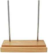 Big Fudge Wooden Record Holder Stand. Now Playing Vinyl Record Stand and Display Stand Record Sto...