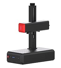 ComMarker B4 20W Fiber Laser Engraver,LightBurn Compatible Laser Engraving Machine with 2Lens,2-in-1...
