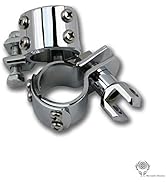 1.25" Highway Bar Footpegs Clamps 1-1/4" Crash Bar Footpeg Bracket 32mm Engine Guard Foot Pegs Mo...