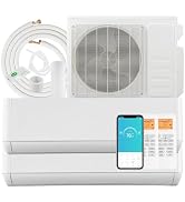 ARLIME 36000 BTU 2 Zone Mini Split Air Conditioner &amp; Heater, 21.5 SEER2 Wifi Enabled Inverter Spl...