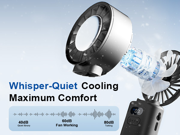 Portable Handheld Fan Sothing Engine Ice-Z
