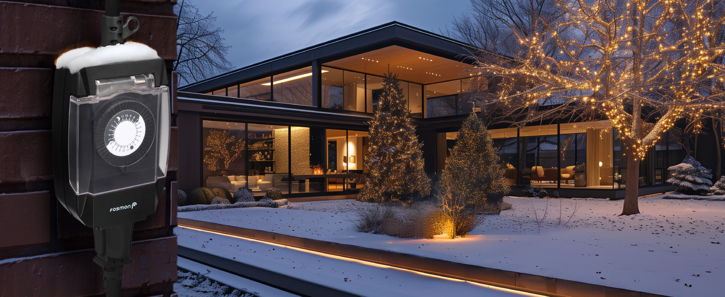light timer outdoor weatherproof