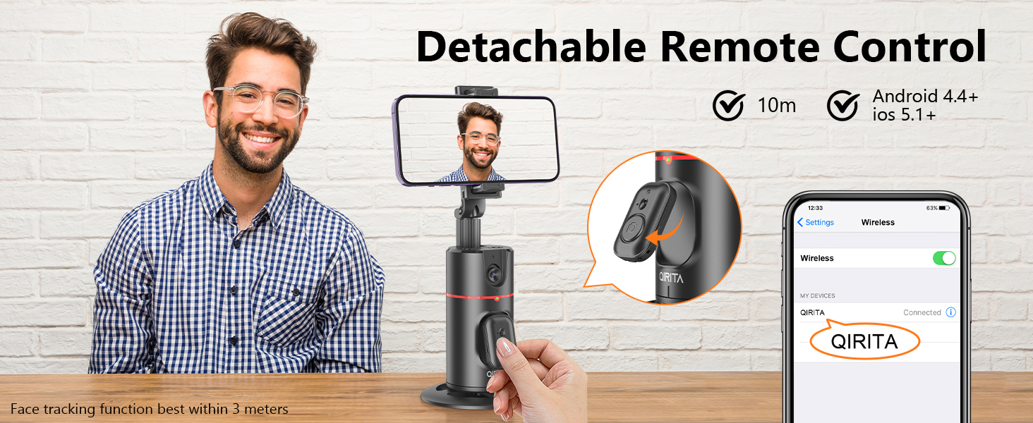 Auto Face Tracking Tripod