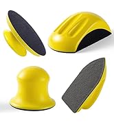 MIDO Professional Abrasive Sanding Block 3 PCS Hook and Loop Sanding Block and 1 PCS Mouse Sander...