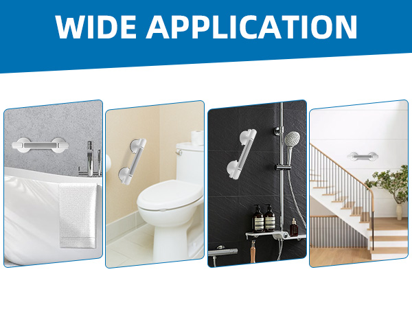 suction grab bars for shower