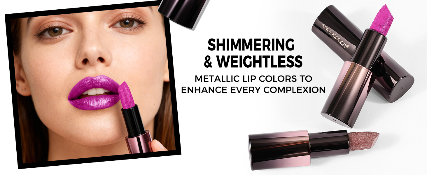 glitter lipstick