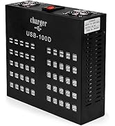 USB Charger, Cinlinso 100 Port 700Watt(140A) USB Charging Station for Multiple Devices, Multiport...