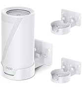 Wall Mount Kit for TP-Link Deco BE65-5G/BE75/BE85/BE95 WiFi 7 Mesh System – Space-Saving Bracket ...