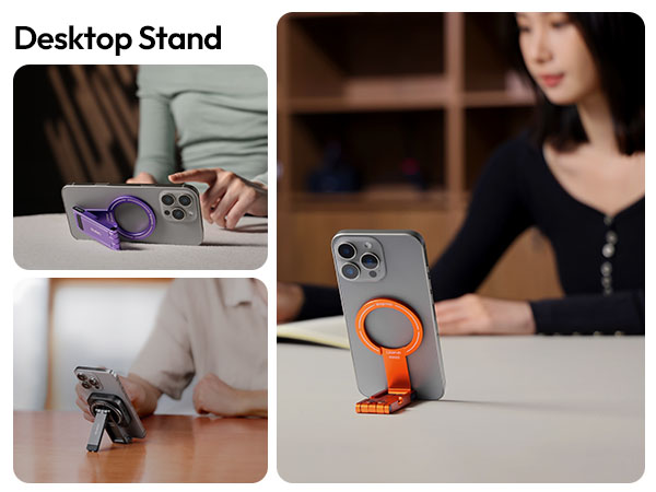 ULANZI MA60 Magnetic Phone Tripod Stand for iPhone - Aluminium Maglock Smartphone Mini