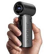 JISULIFE Handheld Fan Life9S, Turbo Power: High-Speed Motor, Up to 22H Runtime, 5000mAh Rechargea...