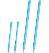 Gartful 4PCS Silicone Stir Sticks Set, 2pcs Stick Rods for Resin, 2pcs Pointed Silicone Mixing St...