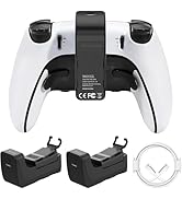 Battery Pack Compatible with PlayStation 5 DualSense Edge Controller, PS5 Accessories 3500mAh Fas...