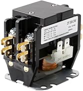 Seentech Heavy-Duty 2-Pole 30 Amp Contactor with 24VAC Coil - Perfectly Compatible with relays, a...