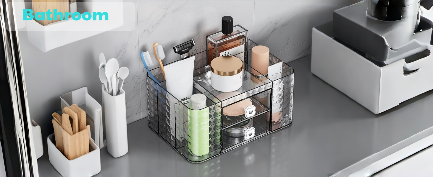 acrylic storage drawers