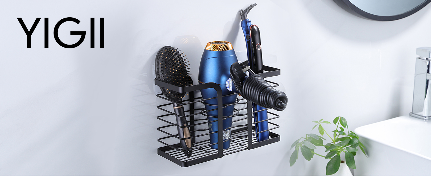 blow dryer holder wall mounted