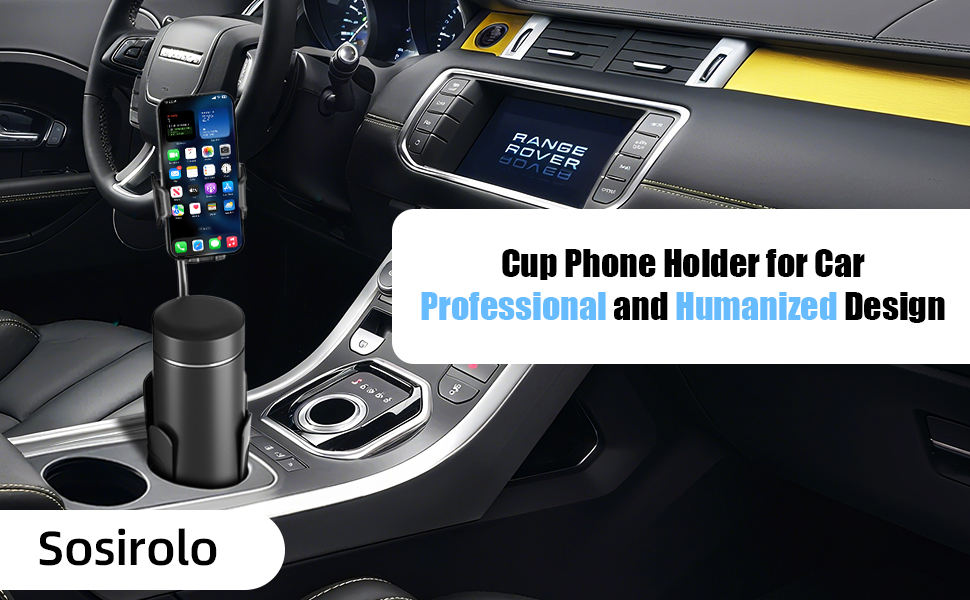cup phone holder for car