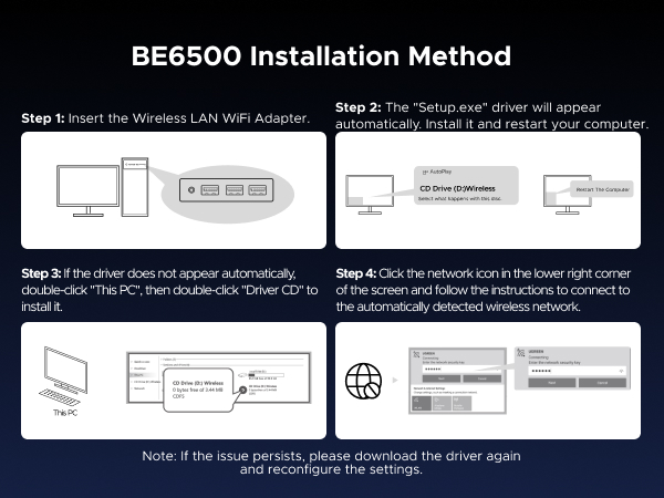 wifi adapter usb wifi 6 7 adapter for desktop pc ax5400 be6500 wifi dongle usb3.0 wireless adapter