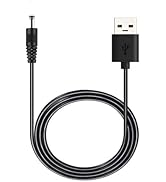 LUKFOCAB 3.3FT PSP Charger Cable, Replacement USB to DC 4.0X1.7mm Power Cable for Sony PSP, Porta...