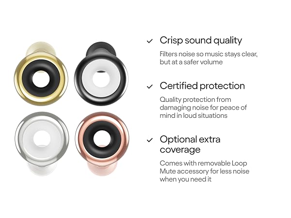 Loop Experience Plus Noise Reducing Earplugs