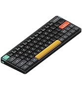 nuphy Air60 V2 Portable Wireless Keyboard 60% Low Profile Mechanical Keyboard Support QMK/VIA Com...