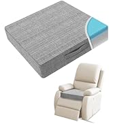Recliner Cushion for Elderly 20x20in,Memory Foam Seat Cushion Soft and Comfy for Long Sitting on ...