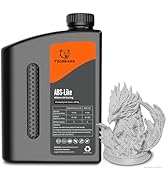 TECBEARS 2kg ABS-Like Resin for 3D Printer, 405nm UV-Curing Photopolymer Resin for LCD/DLP/SLA Pr...