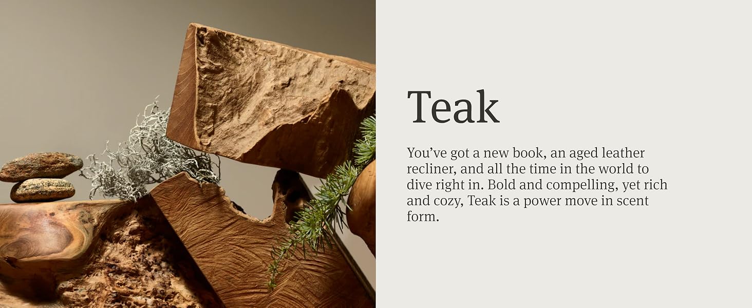 teak scent