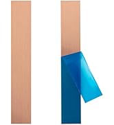 Copper Flat Bar Stock - Copper Bar Stock, 6" x 1" x 0.12", 2PCS C110 Copper Flat Bar