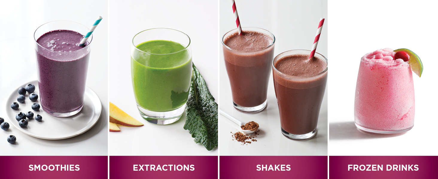 Smoothies, Extractions, Shakes &amp;amp; Frozen Drinks
