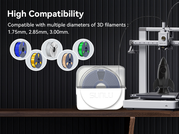 sunlu official filament dryer s1 plus 3d printer filament dryer