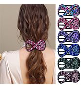 Rhinestone French Concord Flat Hair Clips