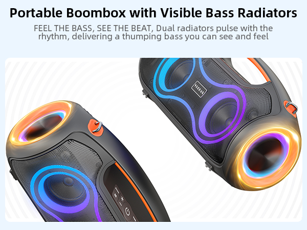 Portable Bluetooth speaker