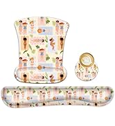 AUPET Mouse Pad Keyboard Wrist Rest Set,Ergonomic Memory Foam Mouse Pads Wrist Support Set,Non-Sl...
